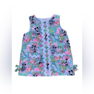 Disney x Lilly Pulitzer Size 18-24 Months Lilly Shift in Tropical Minnie Hearts